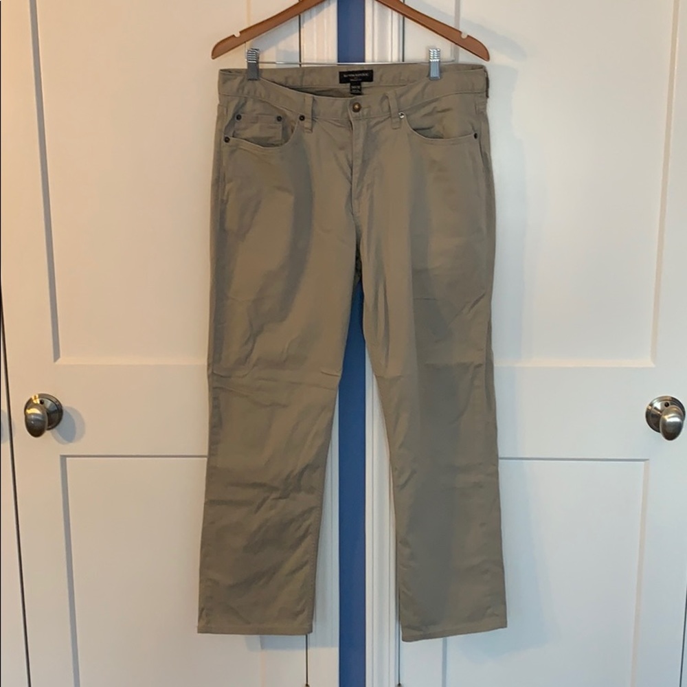 J Crew Sueded Khaki Pant